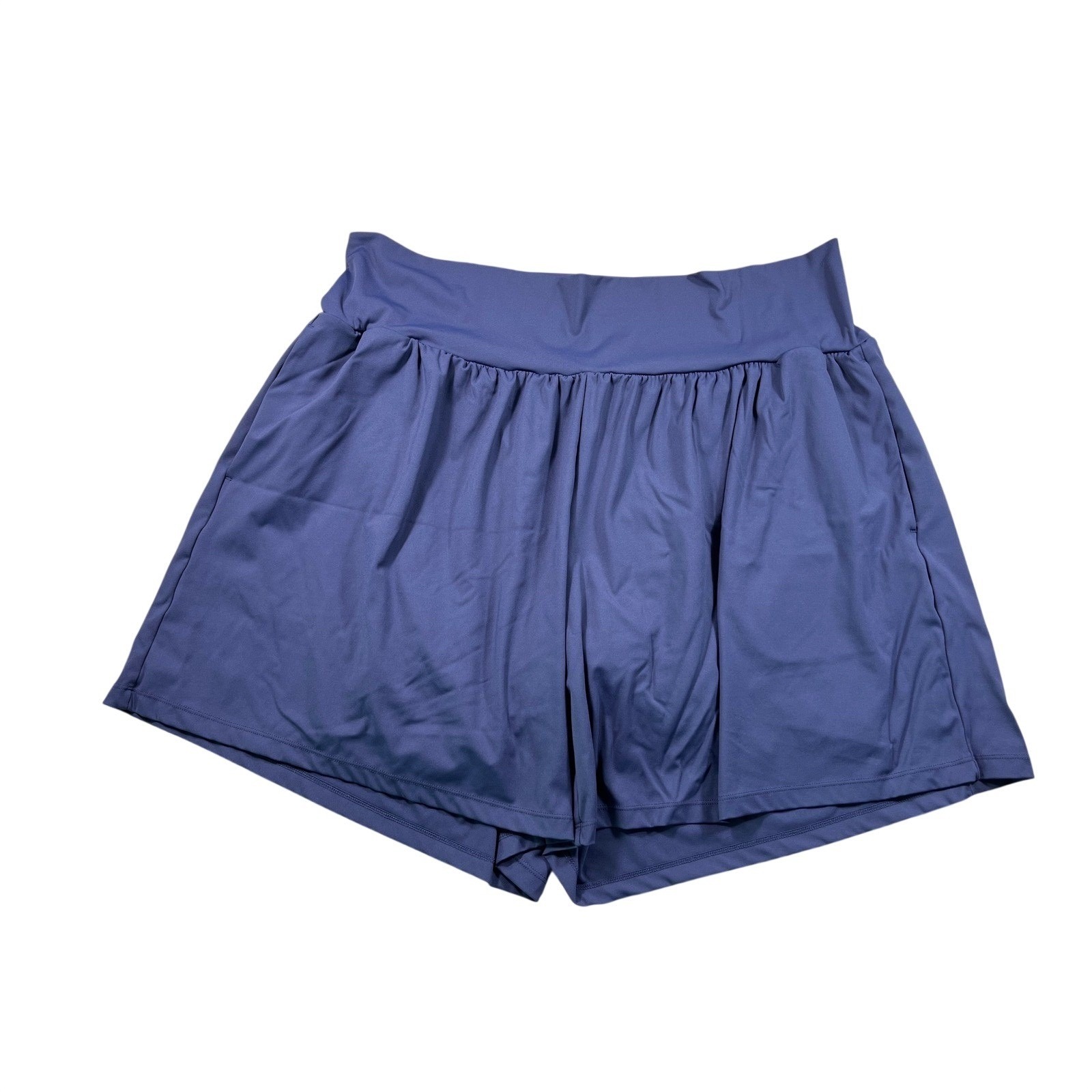 Halara Women's 3x Blue Athletic Built In Shorts Activewear